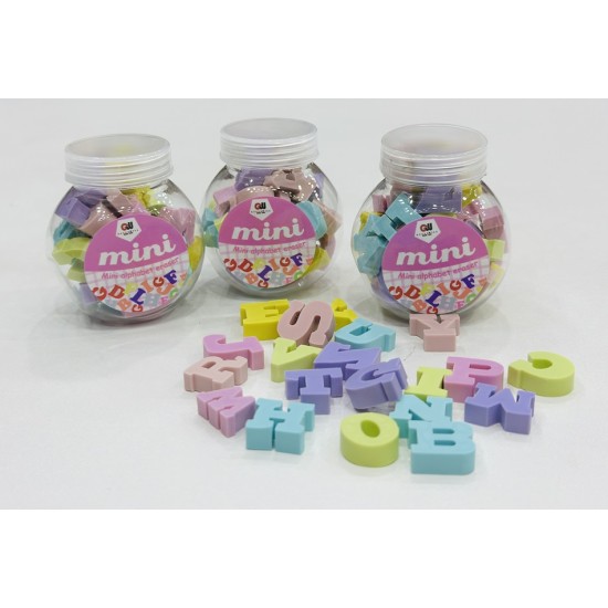 ABC Mini Erasers For Kids