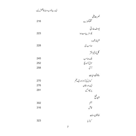 Aik Bay Khawab Dopehar Ka Flash Back - ایک بے خواب دوپہر کا فلیش بیک