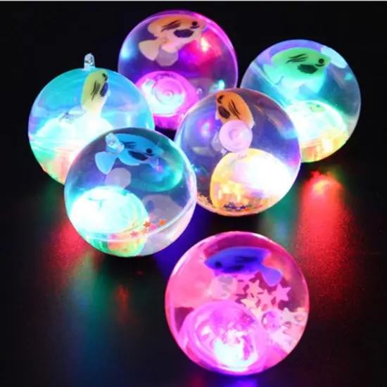 Flashing Light Rubber Bouncing Ball | Toys for Children