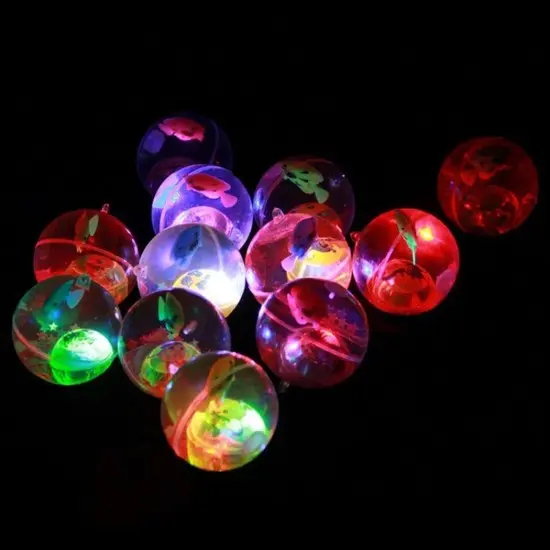 Flashing Light Rubber Bouncing Ball | Toys for Children