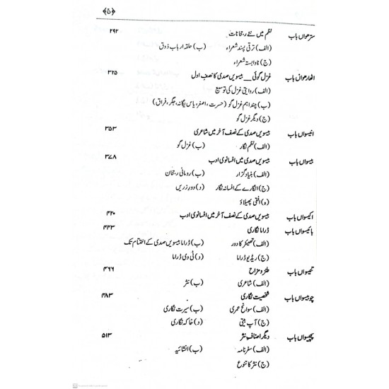 Tareekh e Adbiyat E Urdu - تاریخ ادبیات اردو