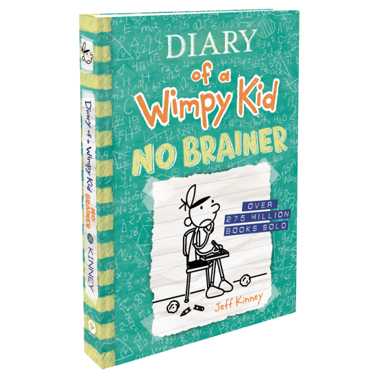 Diary of a Wimpy Kid No Brainer (Book 18) By Jeff Kinney Books of